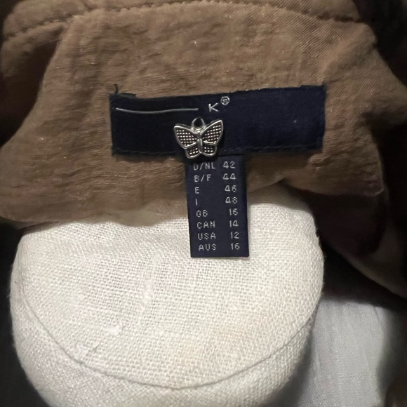 K vintage brown jacket/blazer - Picture 2 of 2